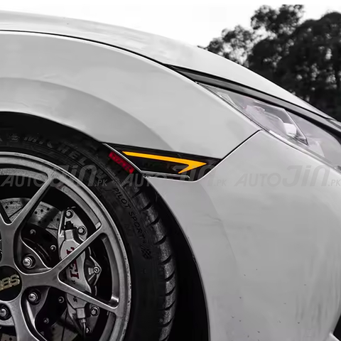 Honda Civic 2016-2021 Type R Side Side Indicators Fender Light Chrome