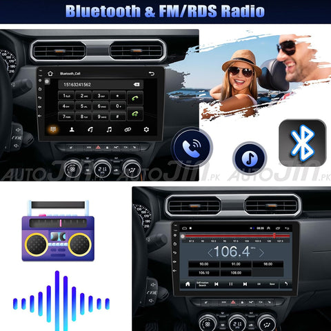 Honda Vezel 2013-2021 Android Touch Screen Multimedia Android Player GPS - Wi-Fi - Navigation - Mirror Link(6 Month Warranty) Free Rear View Camera