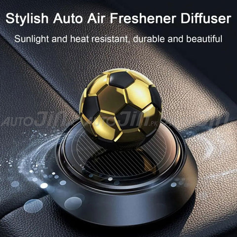 Football Solar Rotation Air Freshener - Multi