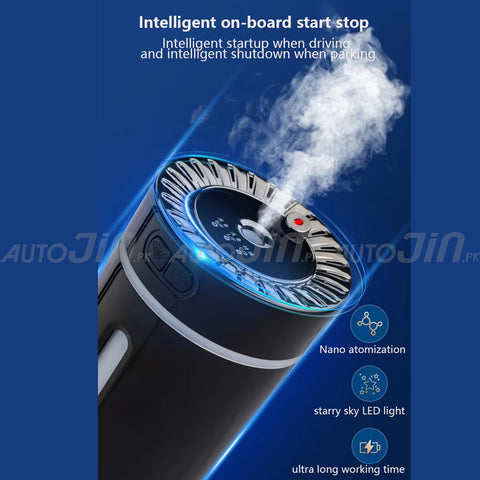 Starry Sky Ambient Lamp Humidifier Aromatherapy Diffuser Air Freshener Rechargeable - 800mAh