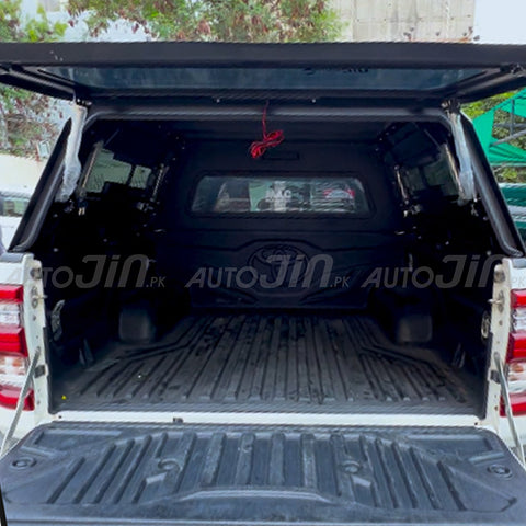 Toyota Hilux Revo Powerful Heavy Duty Steel Black Canopy