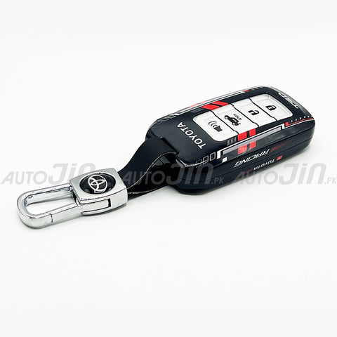 Toyota Corolla Grande Altis X 2021-22 Black Sports Keycover