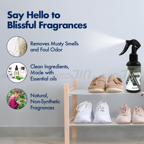 Black Odor Air Freshener Spray 120ml - B-Ice BO32