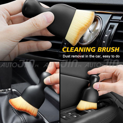 Car Interior Dust Brush - Soft Bristles Detailing Brush Dusting