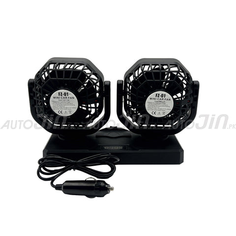 SOGO Storm Double Headed Fan 12v