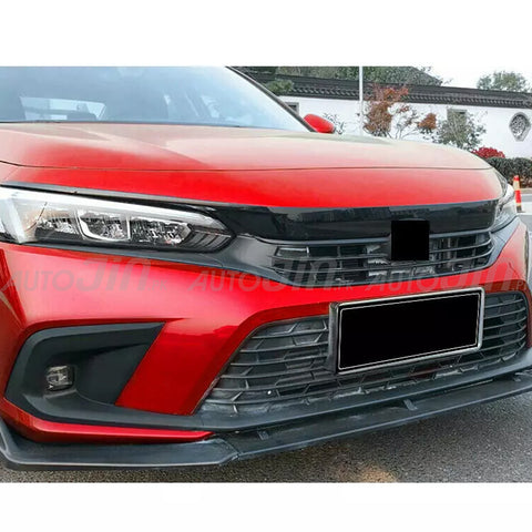 Honda Civic 2022-23 Front Grill Trim Glossy Black