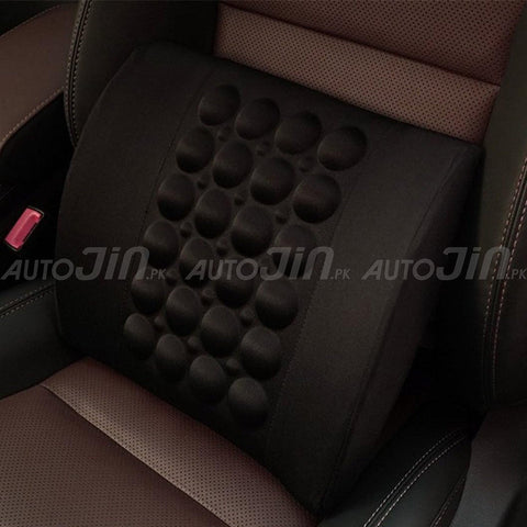 12v Lumbar Backseat Massager for Car - Black