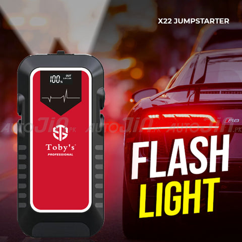 Toby's X22 Jump Starter 16,000mAh 59.2WH Power Bank  For Diesel & Petrol