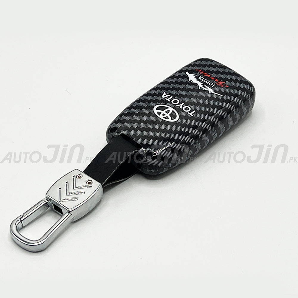 Toyota Prado 2021-2023 Carbon Key Cover