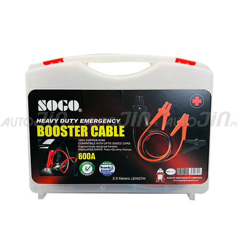 SOGO Booster Cable - 600AMP - Heavy Duty