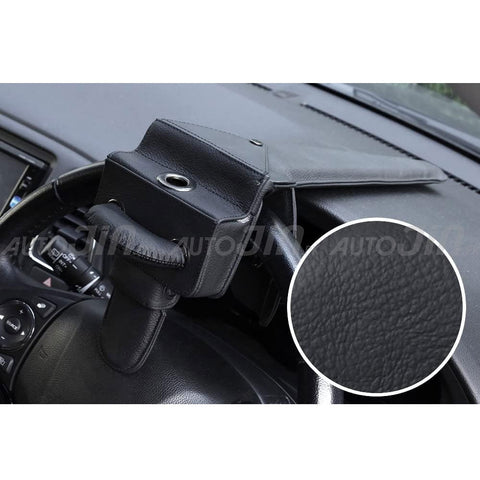 Car Dashboard Leather Steering Lock