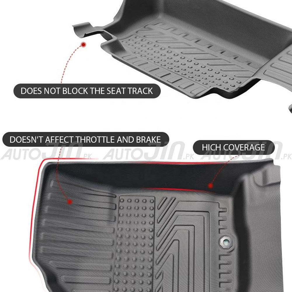 Toyota Land Cruiser 2015-2021 TXR 5D TPE Premium Floor Mats
