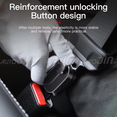 Kia Logo Car Seat Belt Clip Extender Safety Seatbelt Lock Buckle