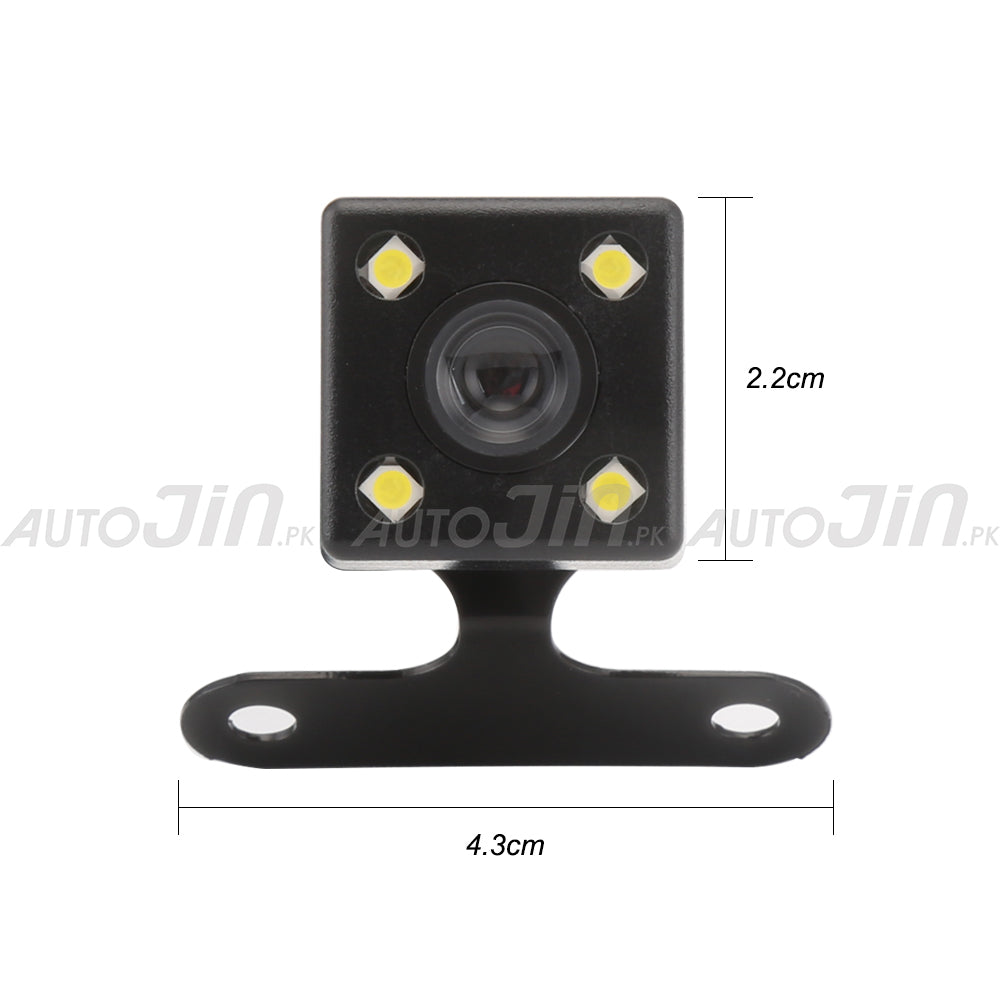 Universal Rear View Camera for Cars - 4 LED