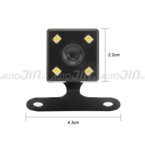 Universal Rear View Camera for Cars - 4 LED