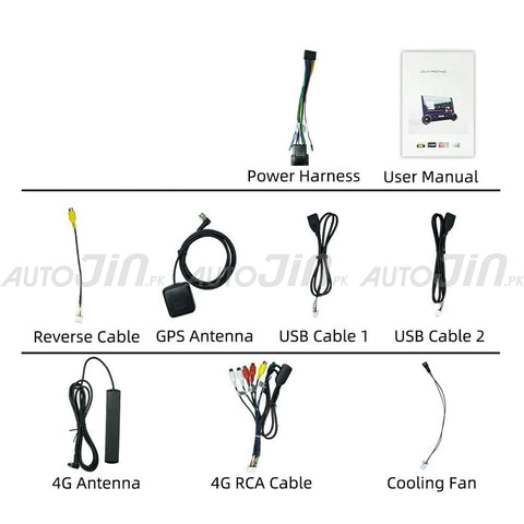 Diamond Universal Car Android Panel 10 Inch 2K Screen High Definition GPS - Wi-Fi - Navigation