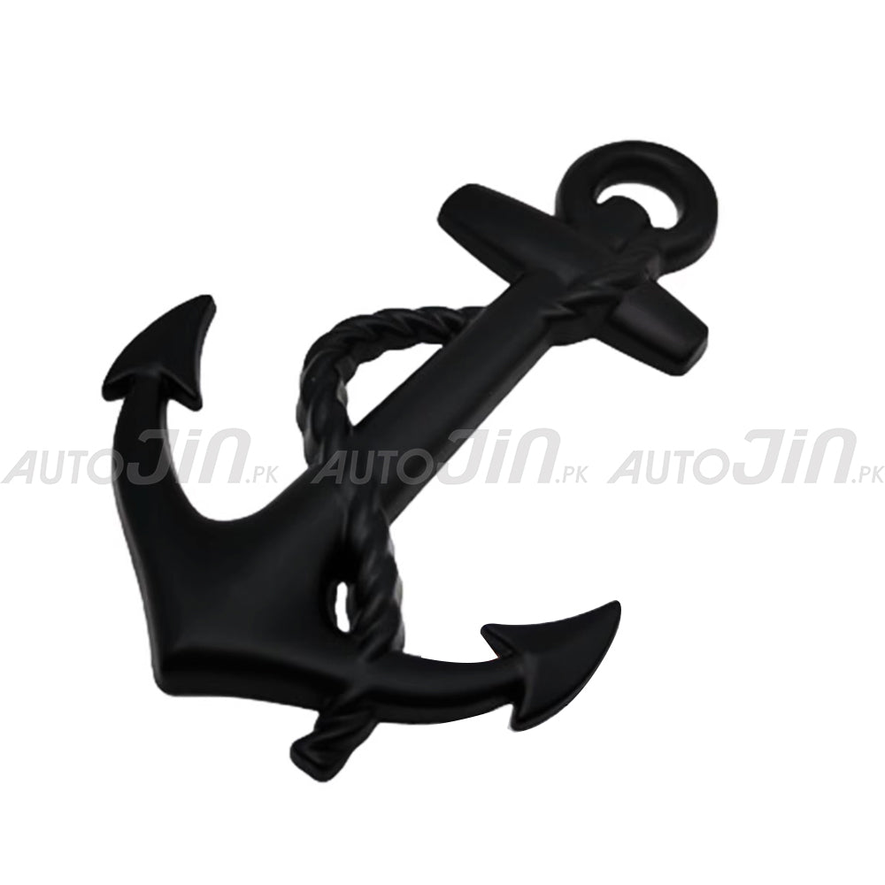 3D Ship Anchor Hook Pirate Ship Metal Car Emblem Exterior Accessories Car & Motorcycle