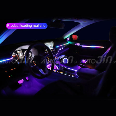 RGB Interior 22 in 1  Interior Hidden Acrylic Light Controlled Symphony Atmosphere Lamp (22LED)