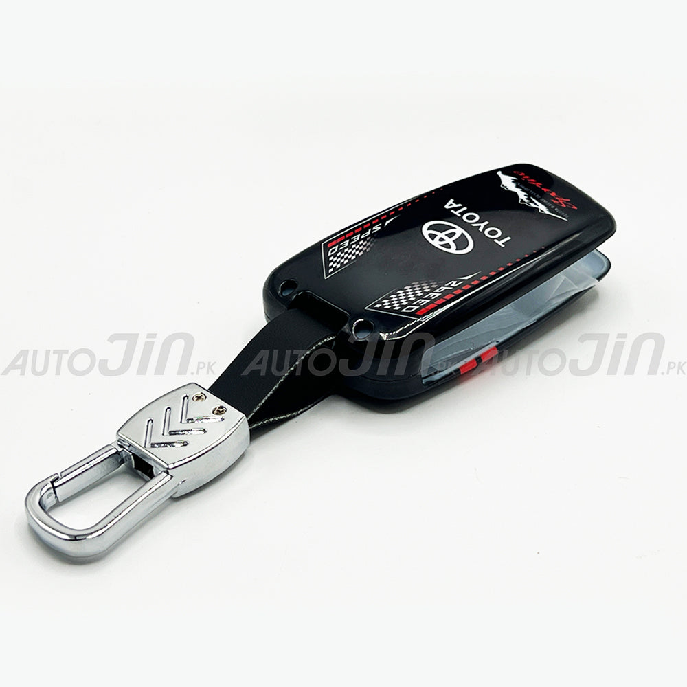 Toyota Corolla Grande 2017-21 Black Sports Keycover