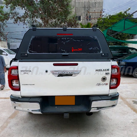 Toyota Hilux Revo Powerful Heavy Duty Steel Black Canopy