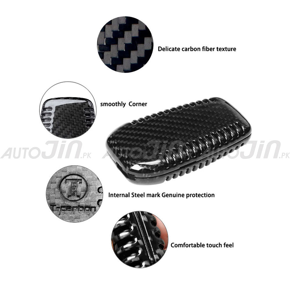 Honda Vezel 2013-2020 Key Cover - Carbon