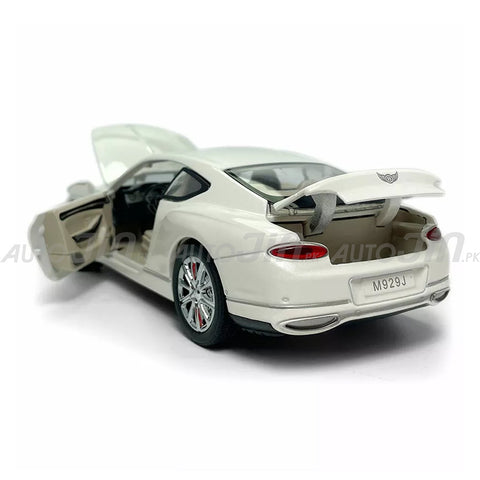 Bentley Continental GT Car Model Diecasts Metal Toy Vehicles Car Model Simulation Sound and Light
