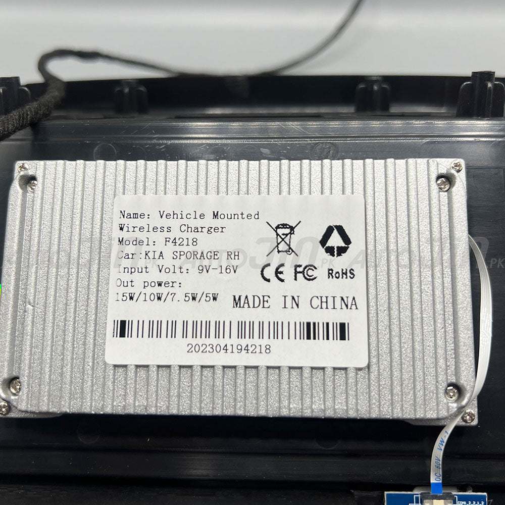 KIA Sportage 2019-2024 Console Wireless Charger OEM Fitting