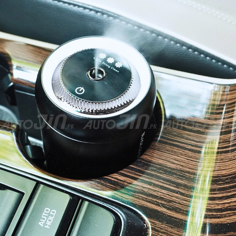 Black Odor BO-05 Car & Home Touch Air Purifier Humidifier Aluminium Body - 600mAh Battery