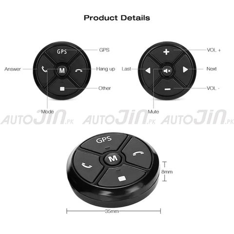 Universal Car Wireless Steering Button