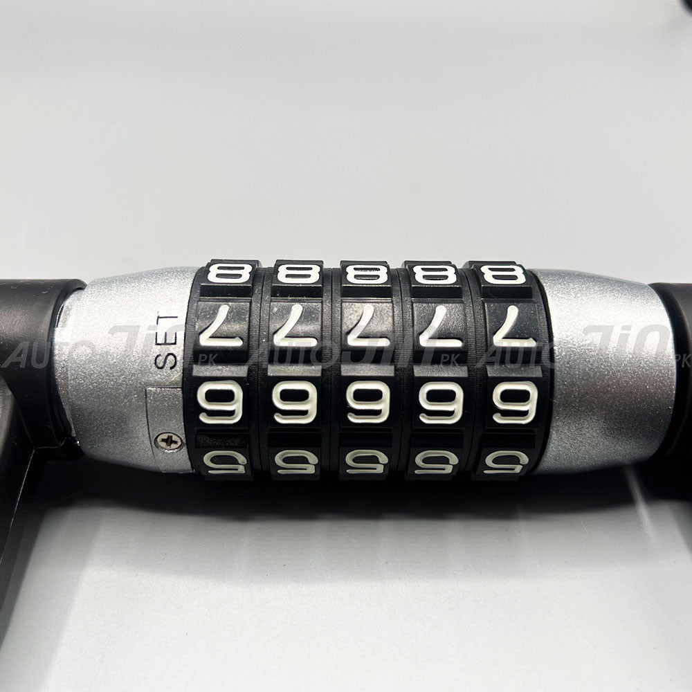 Car Steering Wheel Lock 5 Password Coded Lock