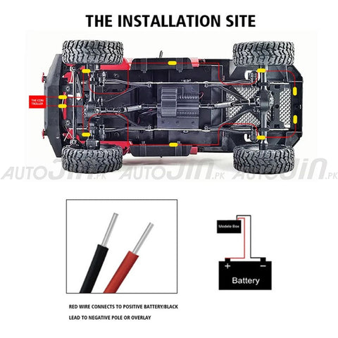 Colorful RGB 12V LED Car Underglow Light Kit Chassis Ambient Lamp With App