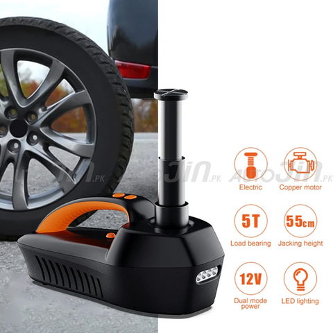 Conpex 4-in-1 Electric Car Jack 5-Ton 12V Effortless Jack Kit