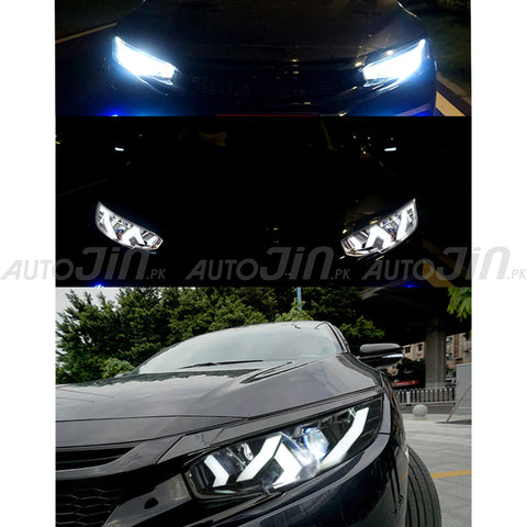 Honda Civic 2016-21 Lamborghini Style Headlight