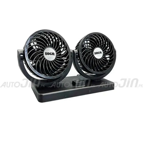 SOGO Double Headed Fan 12v