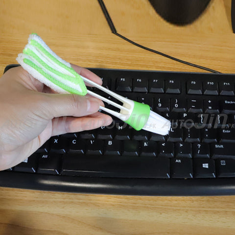 Multifunctional Double-Head AC Vent Brush