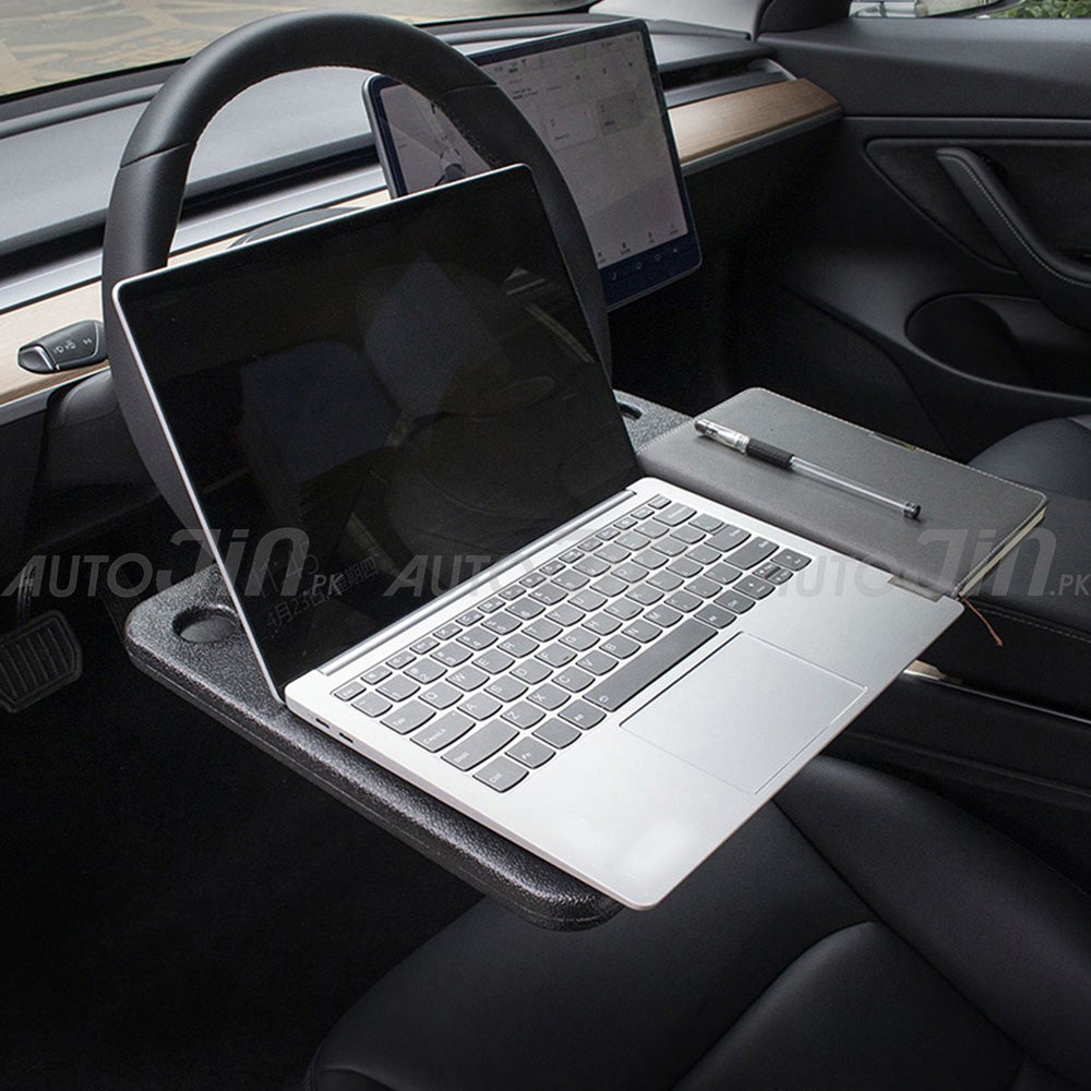 Multipurpose Car Steering Wheel Table Tray - Front & Back