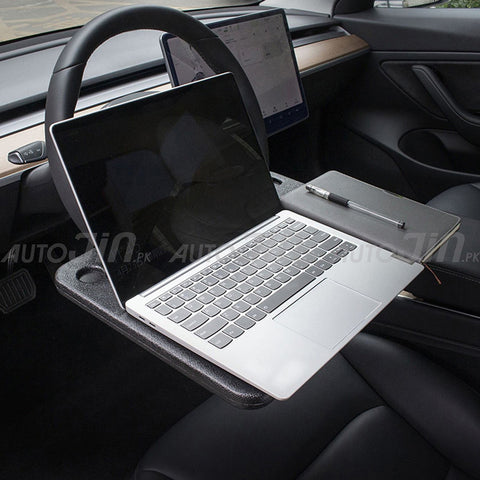 Multipurpose Car Steering Wheel Table Tray - Front & Back