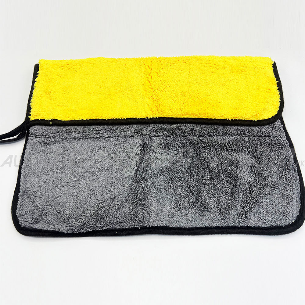 Sogo Microfiber Towels - Bundle Of Three - Ultra Thick 40x40cm (900GSM)