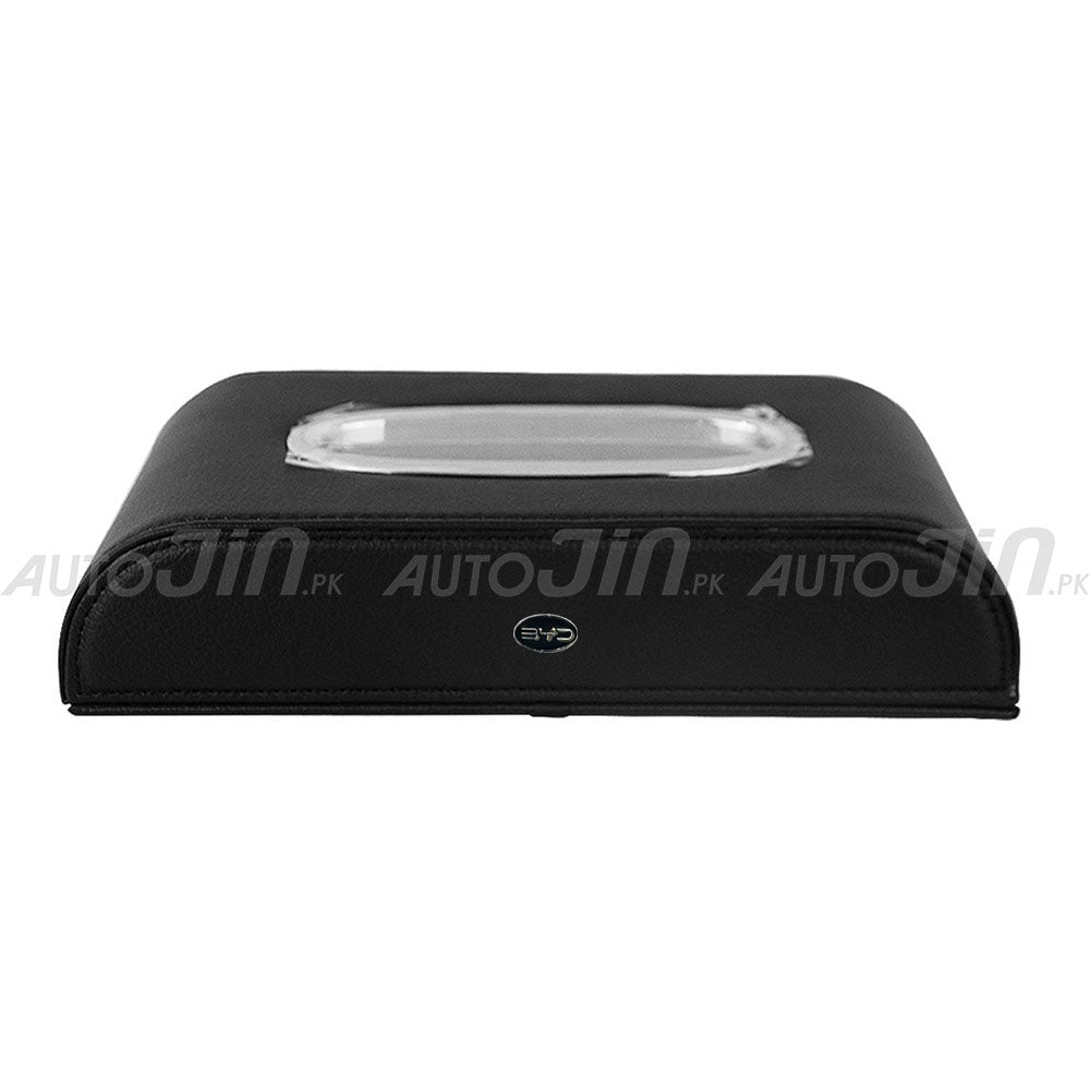 High Quality Tissue Box for Car - BYD - PU Leather - Black