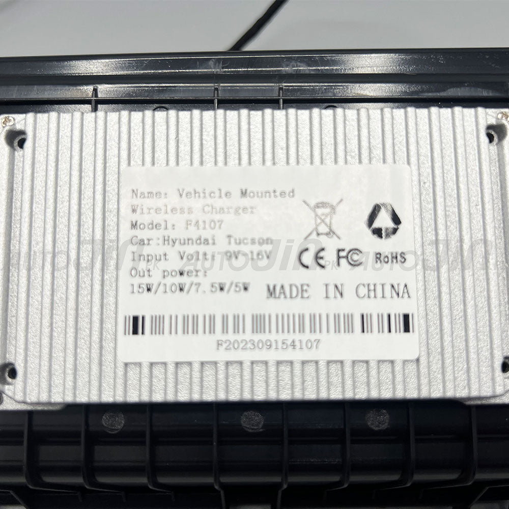 Hyundai Tucson 2020-2024 Console Wireless Charger OEM Fitting