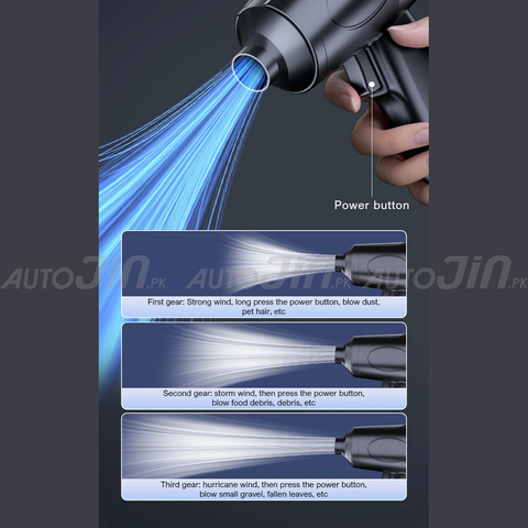 85,000 RPM High Speed Air Pump Turbo Blower Strong Jet Fan Portable Handheld