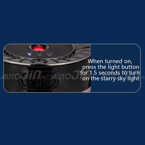 Starry Sky Ambient Lamp Humidifier Aromatherapy Diffuser Air Freshener Rechargeable - 800mAh