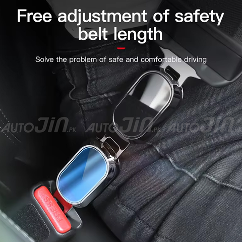 Kia Logo Car Seat Belt Clip Extender Safety Seatbelt Lock Buckle