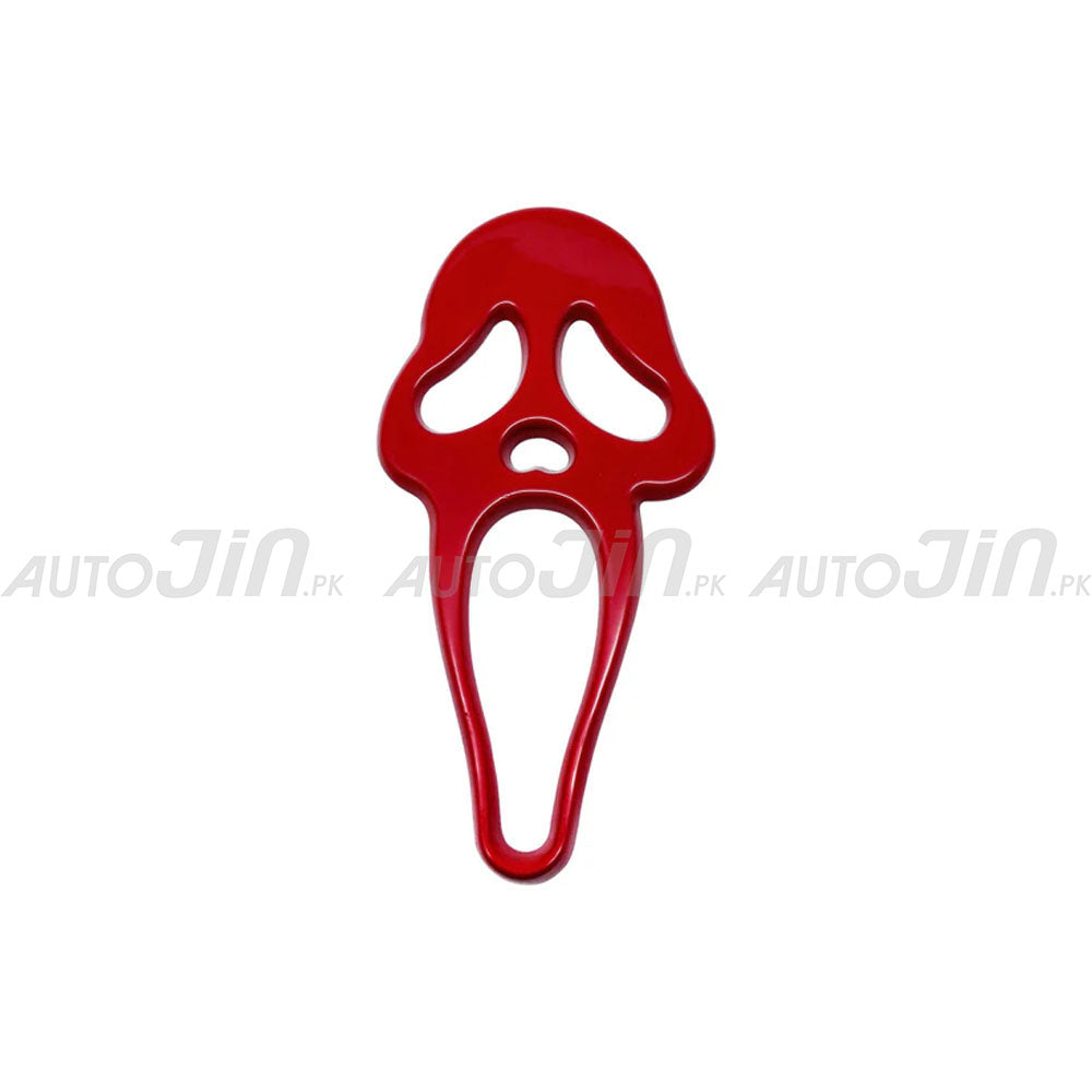 3D Scream Ghost Skull Emblem For Car & Motorcycle