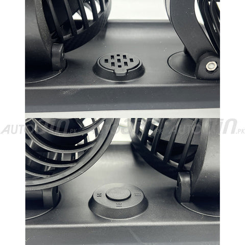SOGO Three-Head Fan Long Neck 360° Rotation 12v - Thunder