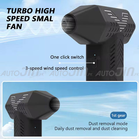 130000RPM High Speed Air Pump Turbo Blower Strong Jet Fan Portable Handheld - Dryer Blower Air Blower
