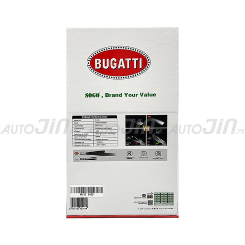 Bugatti B120 Car Led 60000LM 6500K - 600w - 2025 New Edition