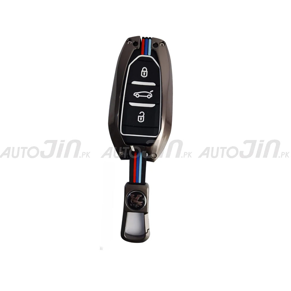 Peugeot 2008 2022-2024 Key Cover With Metal Shell