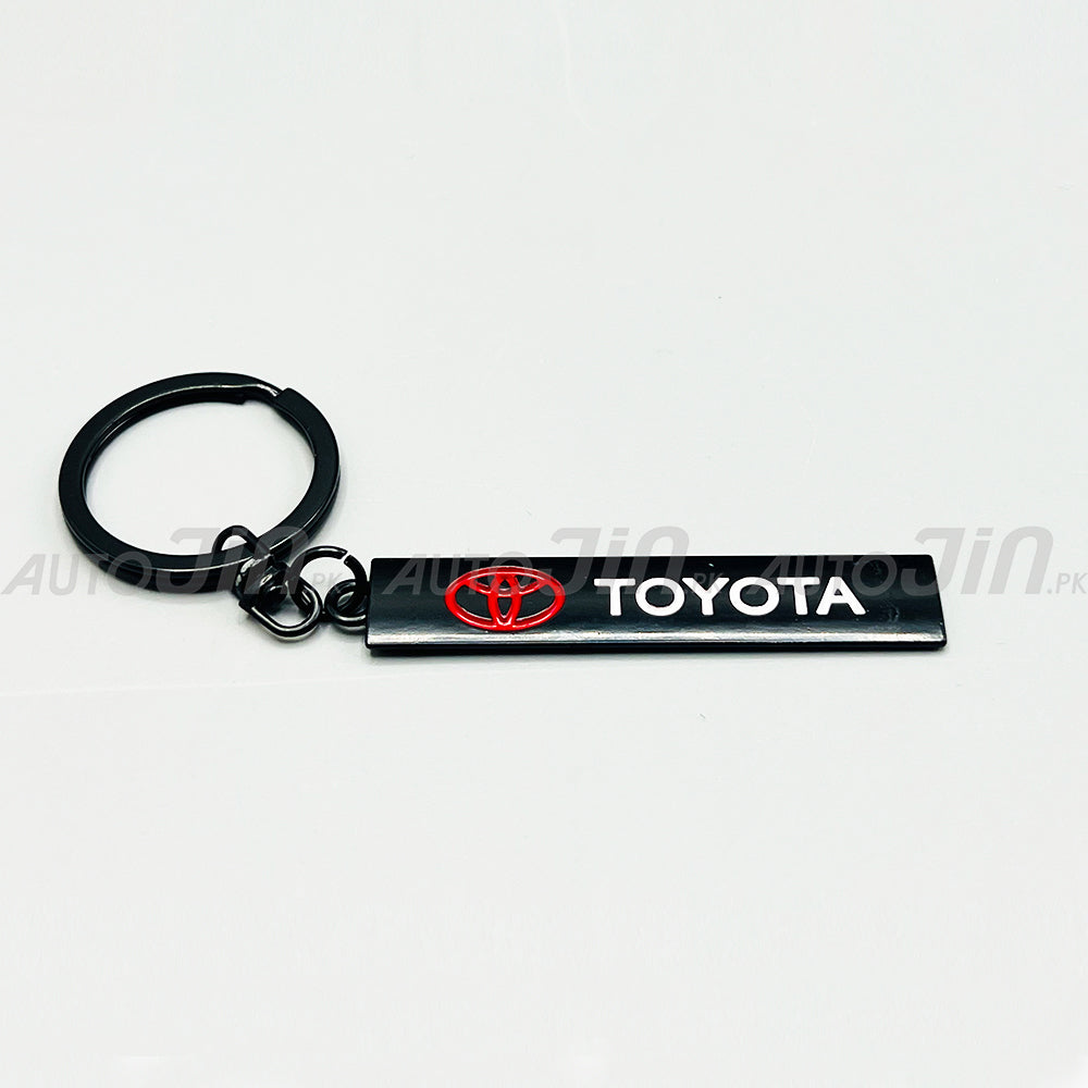 Black Car Logo Metal Key Chain