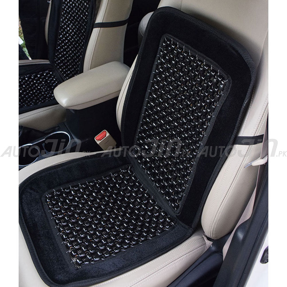 2pcs Universal Moti Seat Velvet Car Seat Cover Anti-Slip Accupressure Design